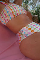 Thumbnail for Abstract Sheered Bikini Top