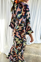 Thumbnail for caption_Model wears Black Magnolia Louella Dress in UK size 10/ US 6