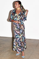Thumbnail for caption_Model wears Black Magnolia Louella Dress in UK size 10/ US 6