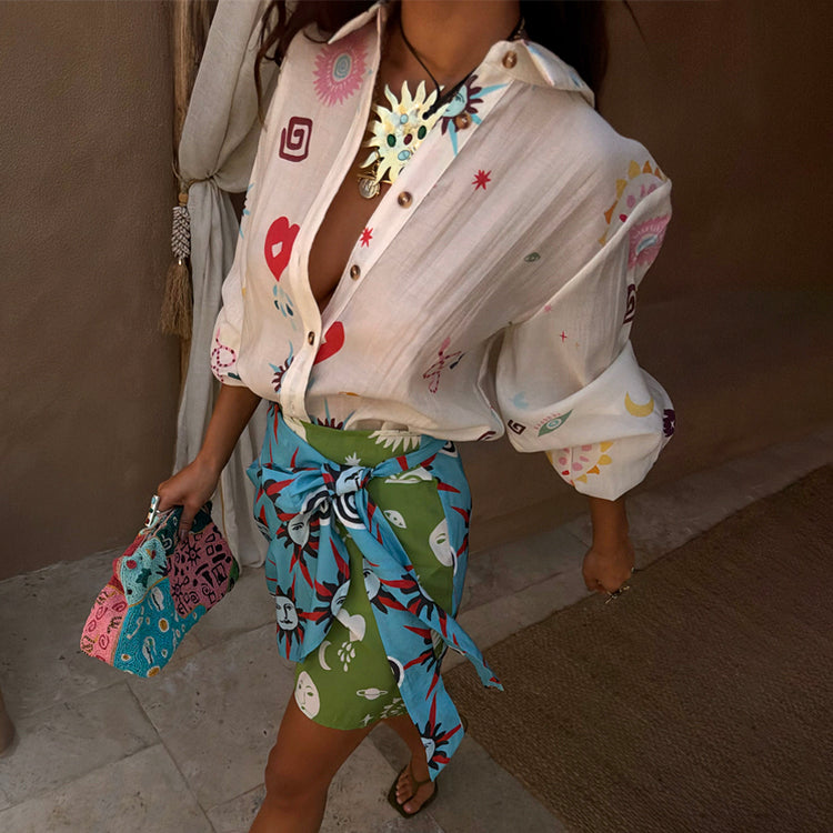 Morocco Charms Marley Shirt | Never Fully Dressed