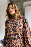Thumbnail for Model wearing Animal Jumpsuit standing facing the camera close up