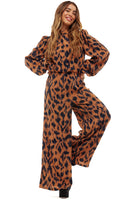 Thumbnail for Model wearing Animal Jumpsuit standing facing the camera