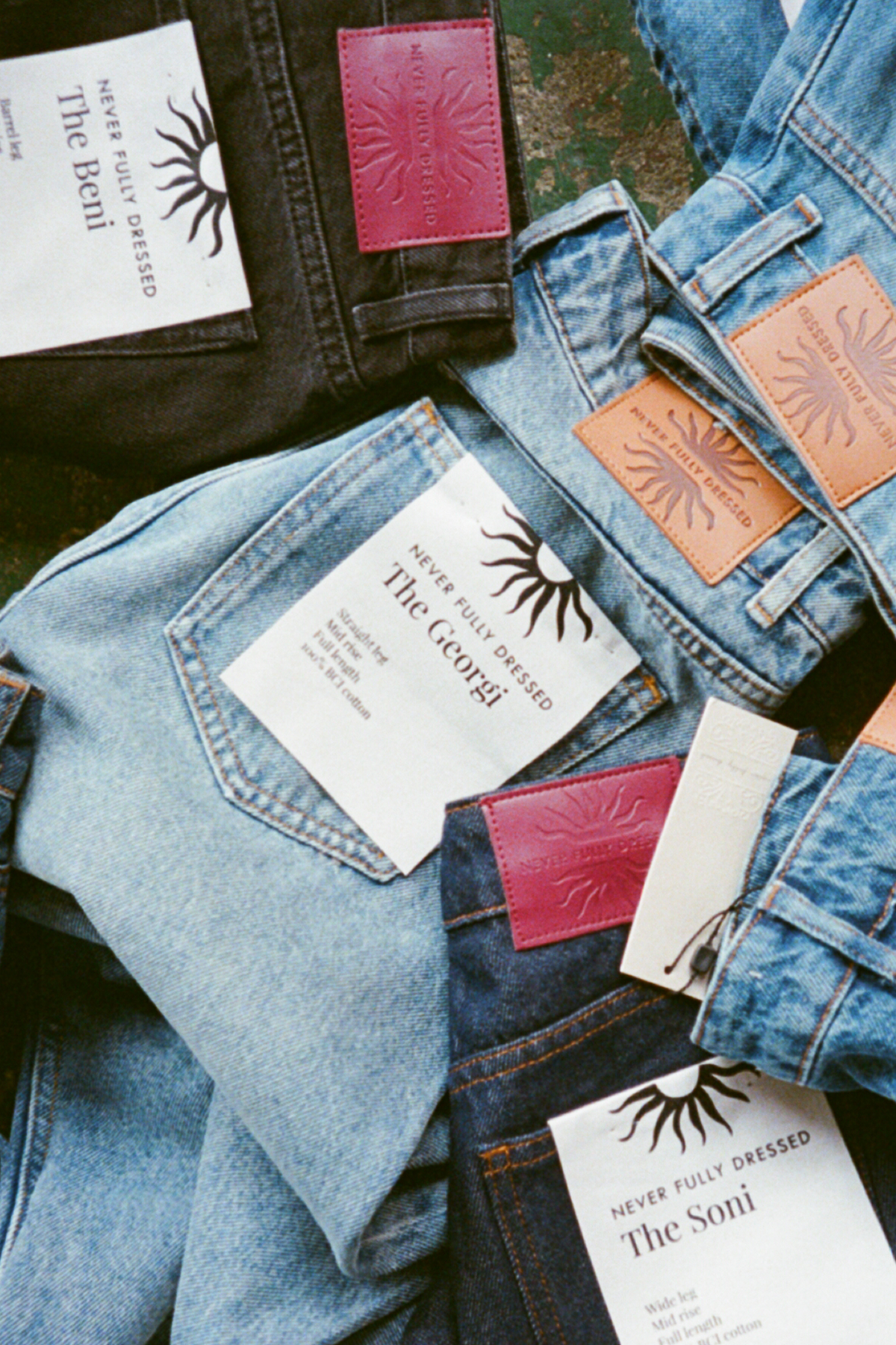 Vintage Blue Georgi Straight Jeans