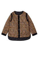 Thumbnail for cut out of Black And Leopard Multi-Wear Jacket