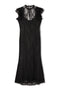 Black Fine Lace Raven Dress