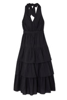 Thumbnail for Black Matilda Wrap Dress