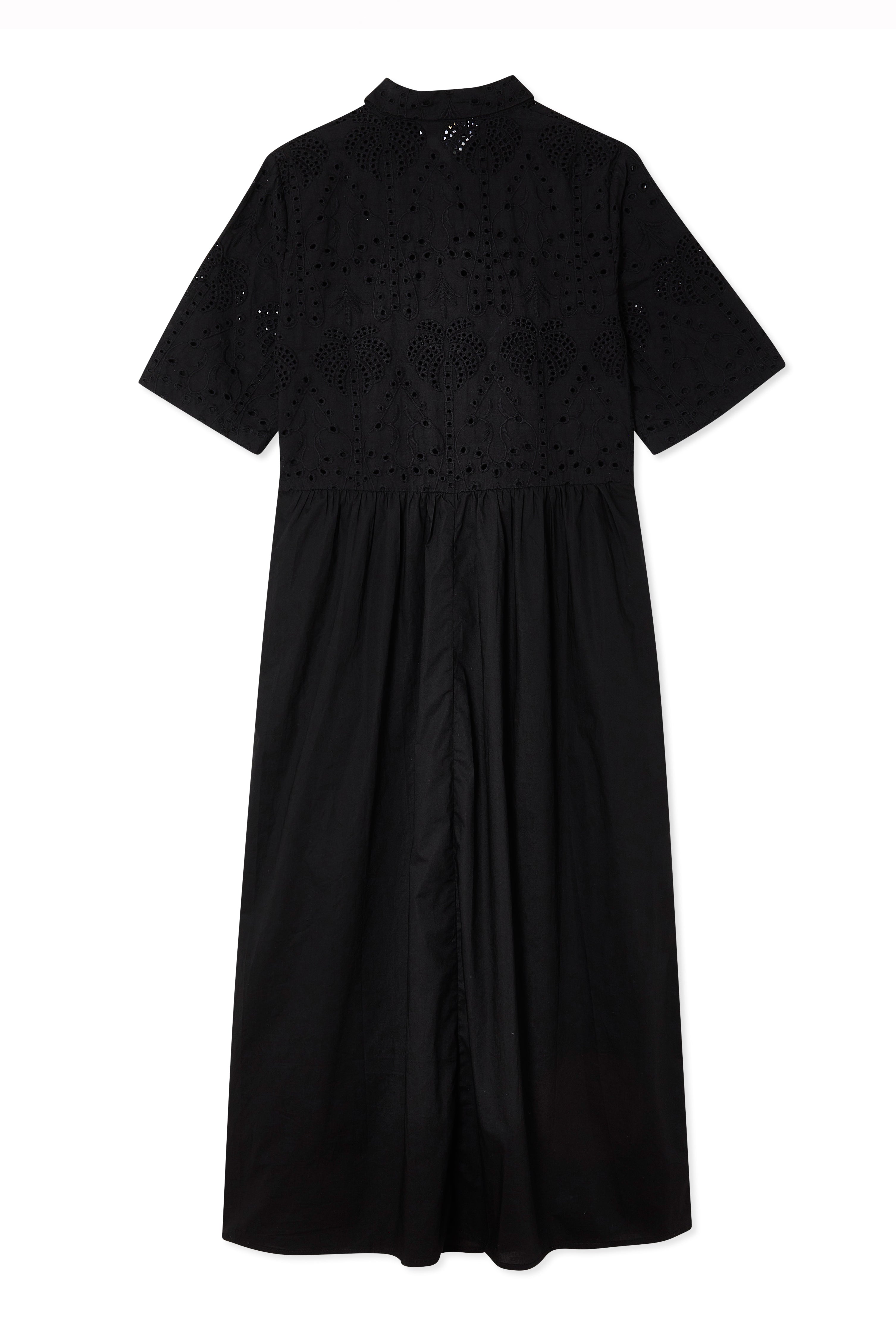 Black Palm Broderie Hayley Dress