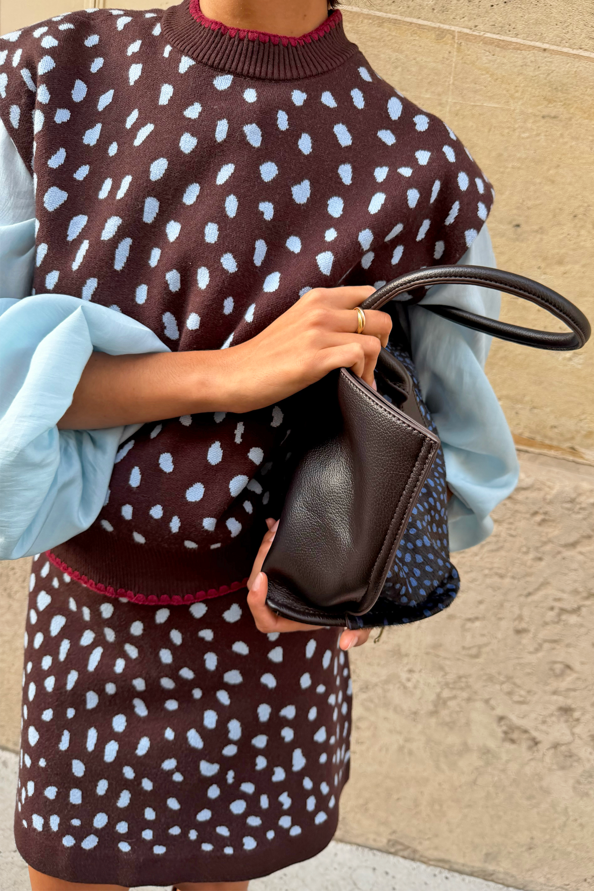Blue Deer Pony Bag