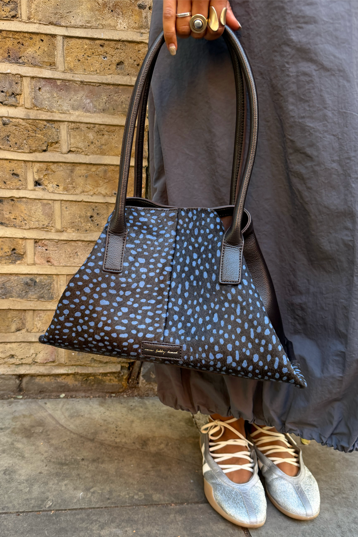 Blue Deer Pony Bag