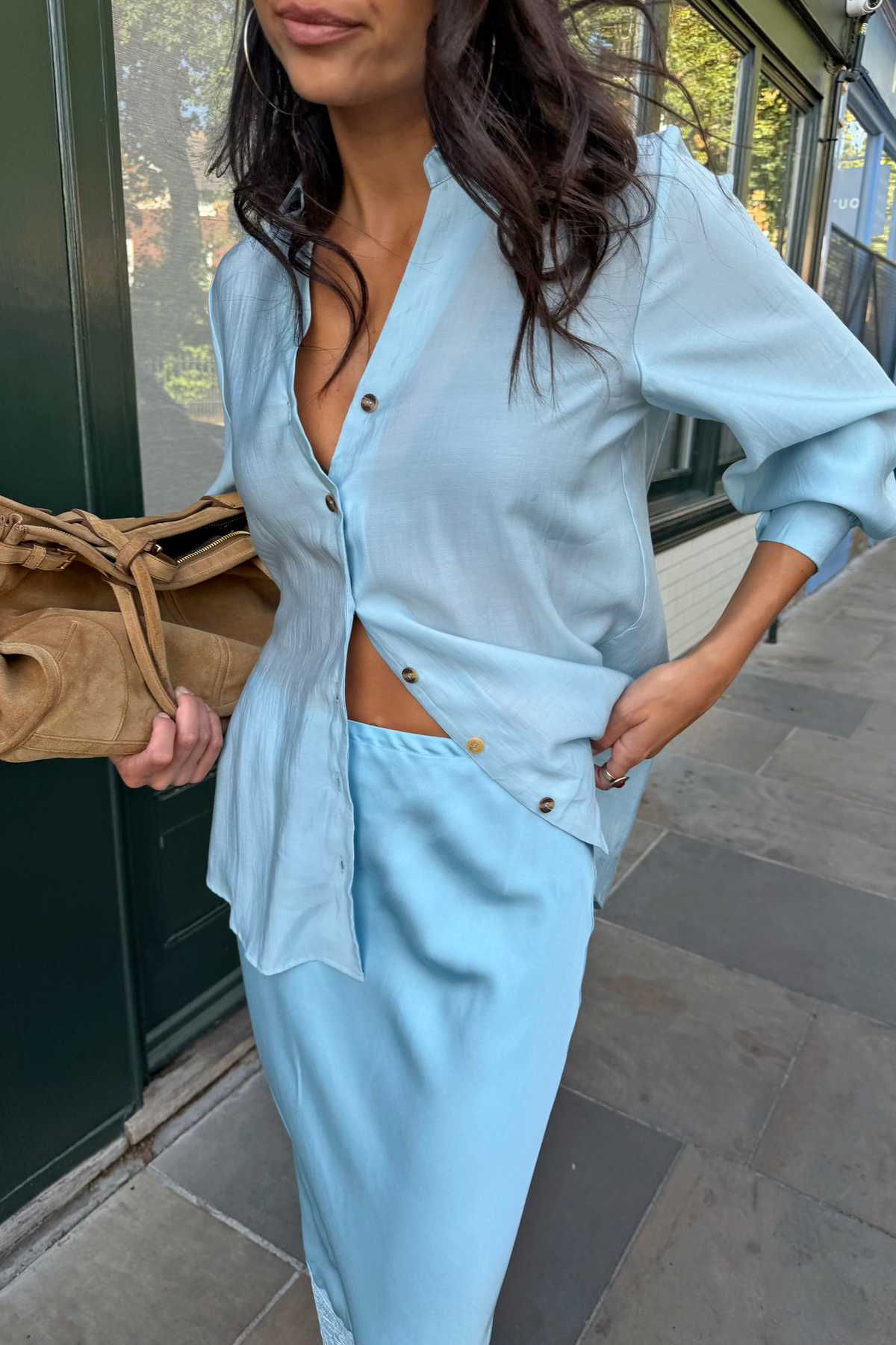Model is 5ft5” and is UK size 8, wearing UK size 10