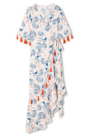 Thumbnail for Blue Sorrento Wrap Dress