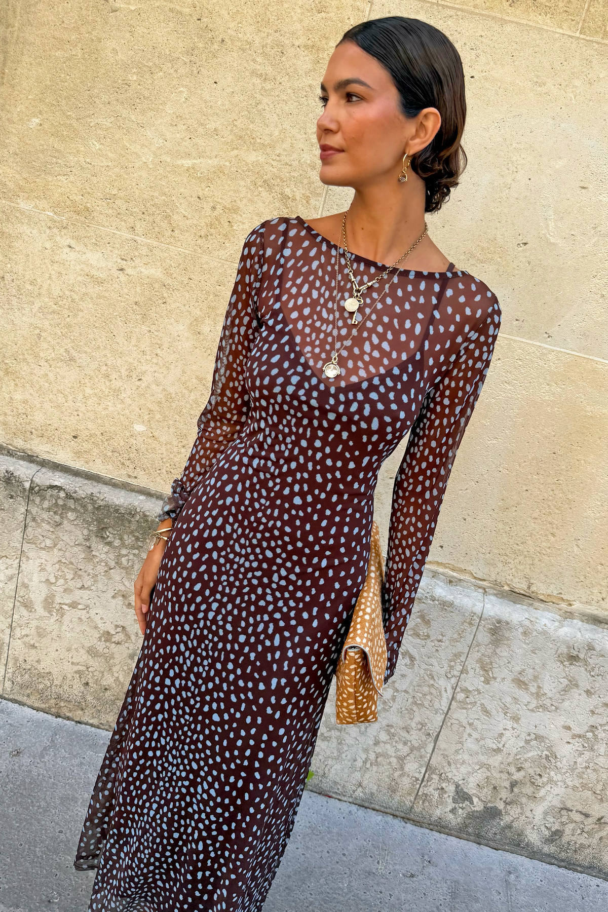 caption_Model is 5ft7” and is UK size 8, wearing UK size 10