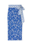 Blue Mosaic Jaspre Wrap Skirt