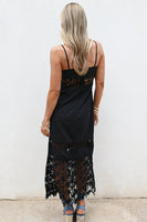 Thumbnail for Model wearing Black Star Sasha Dress standing facing the camera