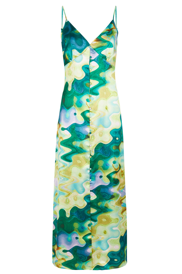 Green Marble Naomi Dress – Never Fully Dressed