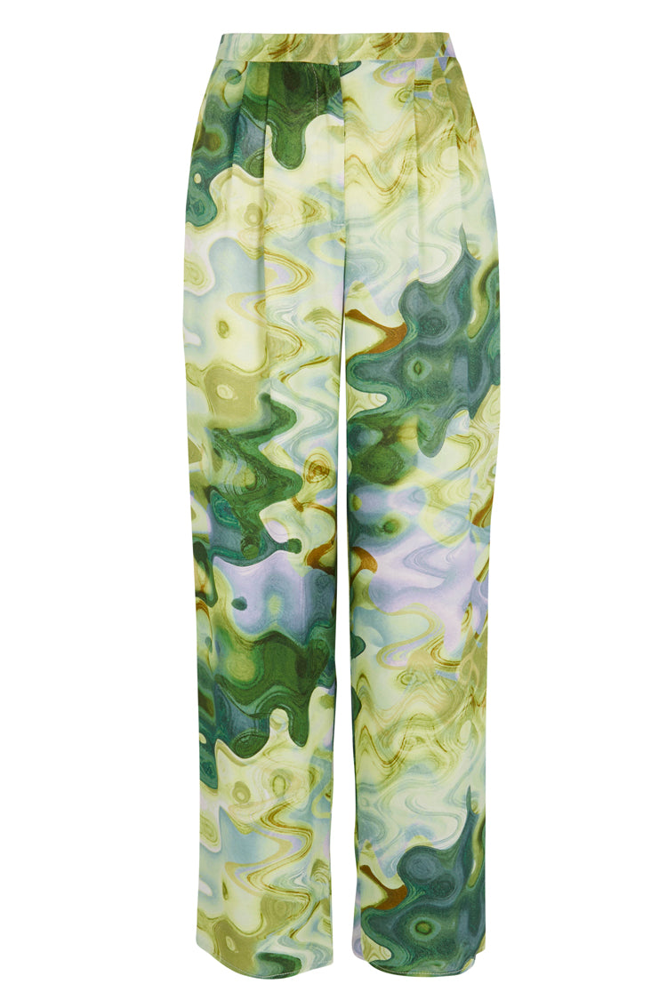 Green Marble Trouser