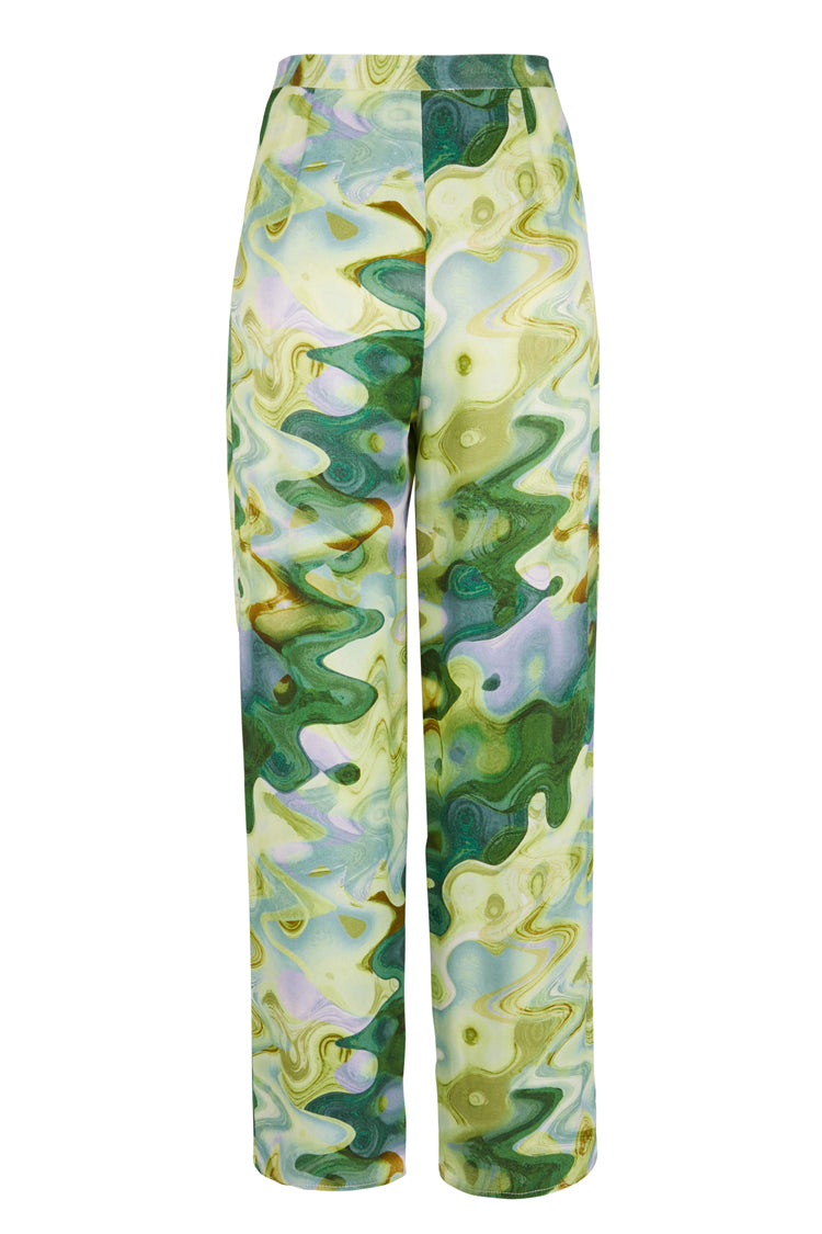 Green Marble Trouser