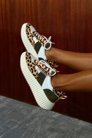 Thumbnail for Leopard and Khaki Trainers