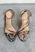 Thumbnail for Leopard Mix Stiletto Heel