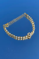 Thumbnail for Gold/White Star Lucky Bracelet
