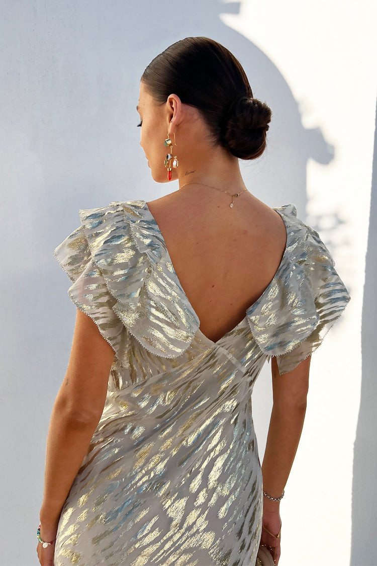 dress shown from the back