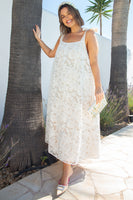 Thumbnail for Ivory Isadora Lace Maxi Dress