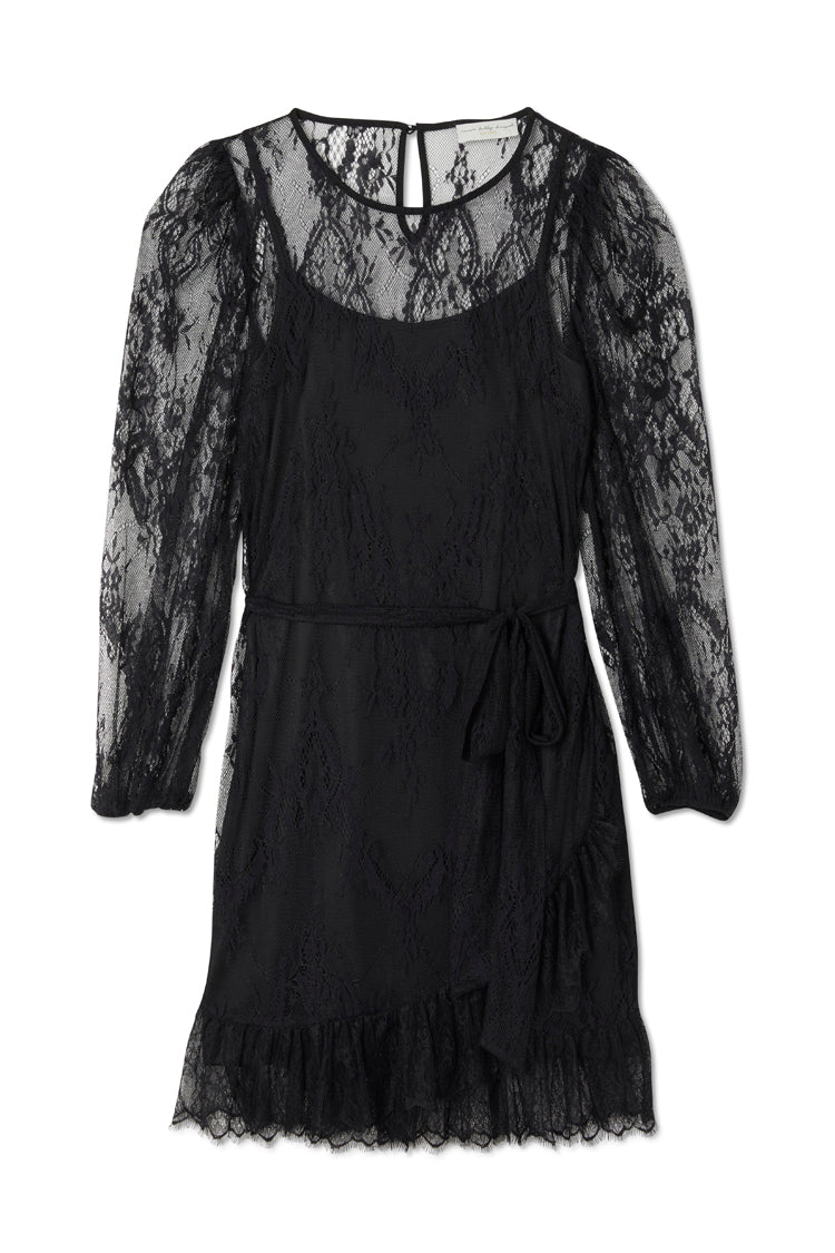 Black Lace Marrakesh Dress