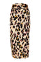 Brown Leopard Jaspre Skirt Petite