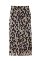 Thumbnail for Leopard Mesh Skirt