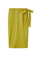 Thumbnail for Lime Vegan Leather Jaspre Skirt