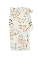 Thumbnail for Cotton Linen Snake Jaspre Wrap Skirt