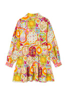 Thumbnail for Mosaic Savannah Mini Dress