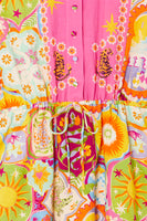 Thumbnail for Mosaic Savannah Mini Dress
