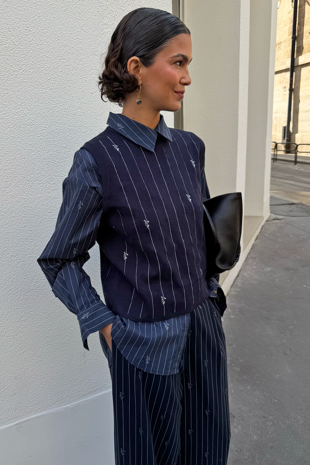 Model is 5ft7” and wears size M
