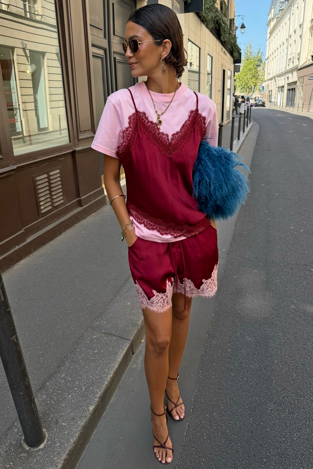 Model is 5ft7” and wears size M