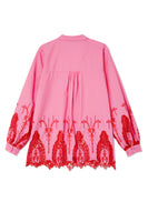 Thumbnail for Pink and Red Ivanina Shirt
