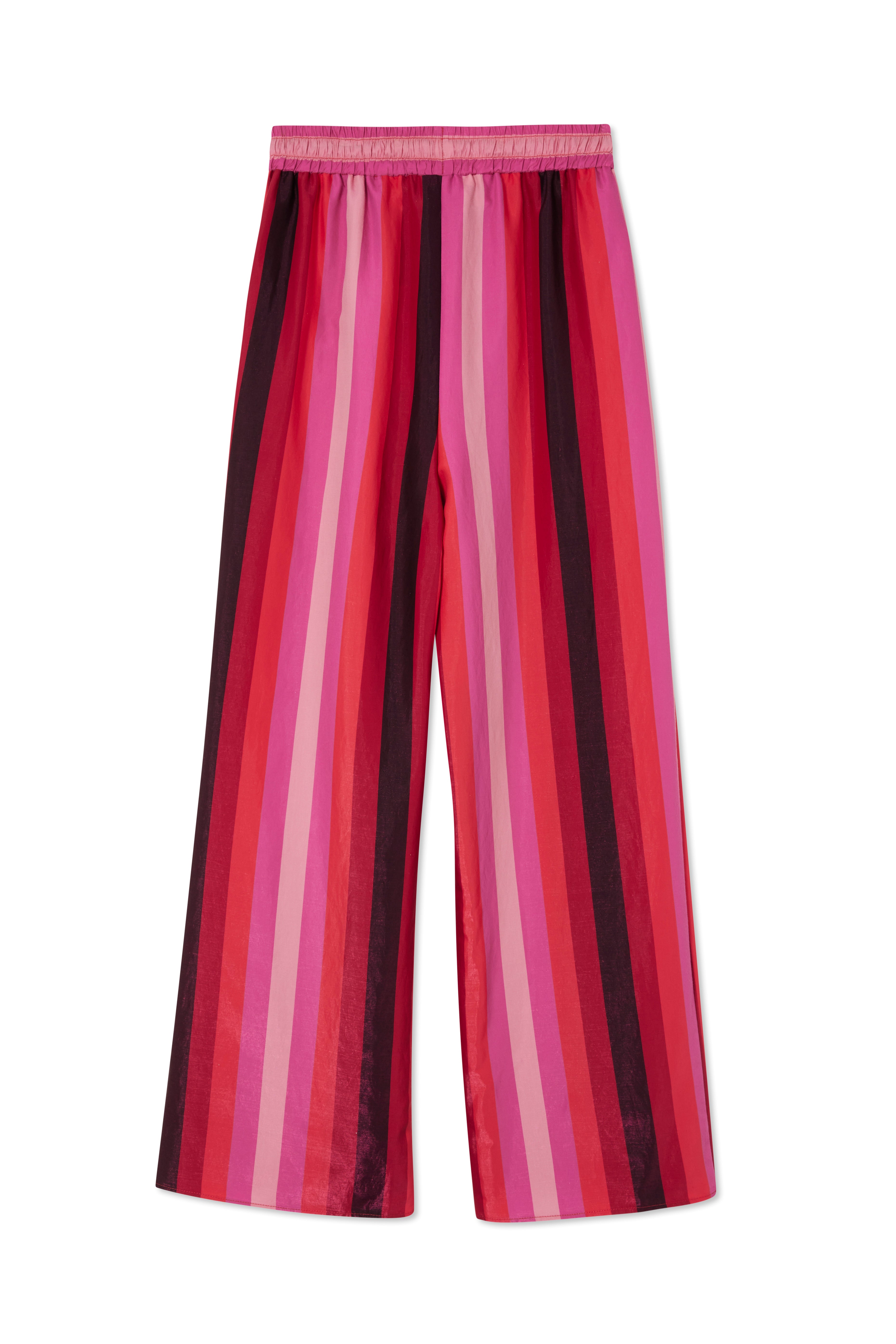 Pink Stripe Elisa Trousers