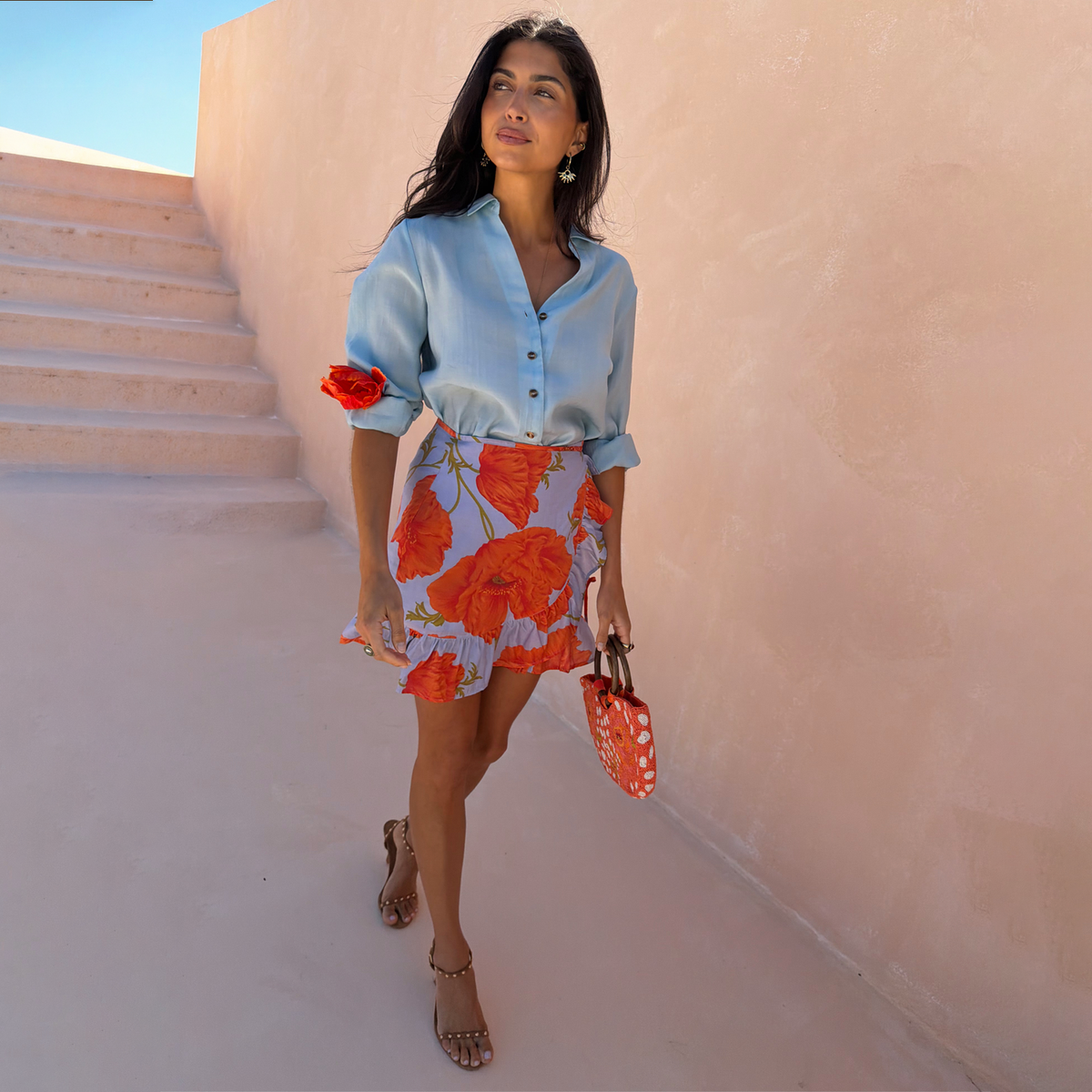 Poppy Mini Jaspre Skirt Frill