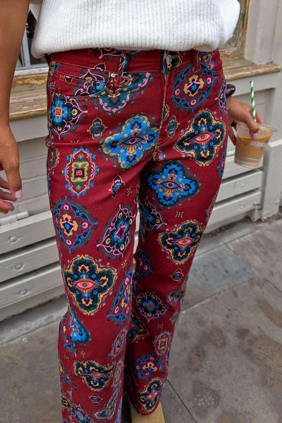 caption_Model is 5ft5” and is UK size 8, wearing UK size 10
