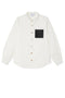 White Gabbie Shirt With NFD Pocket