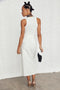 White Linen Jaspre Skirt