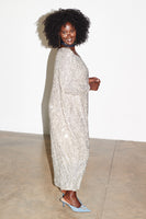 Thumbnail for caption_Model wears Sequin Jem Dress in L/XL