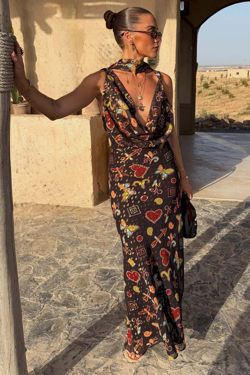 Black Astra Sophie Dress