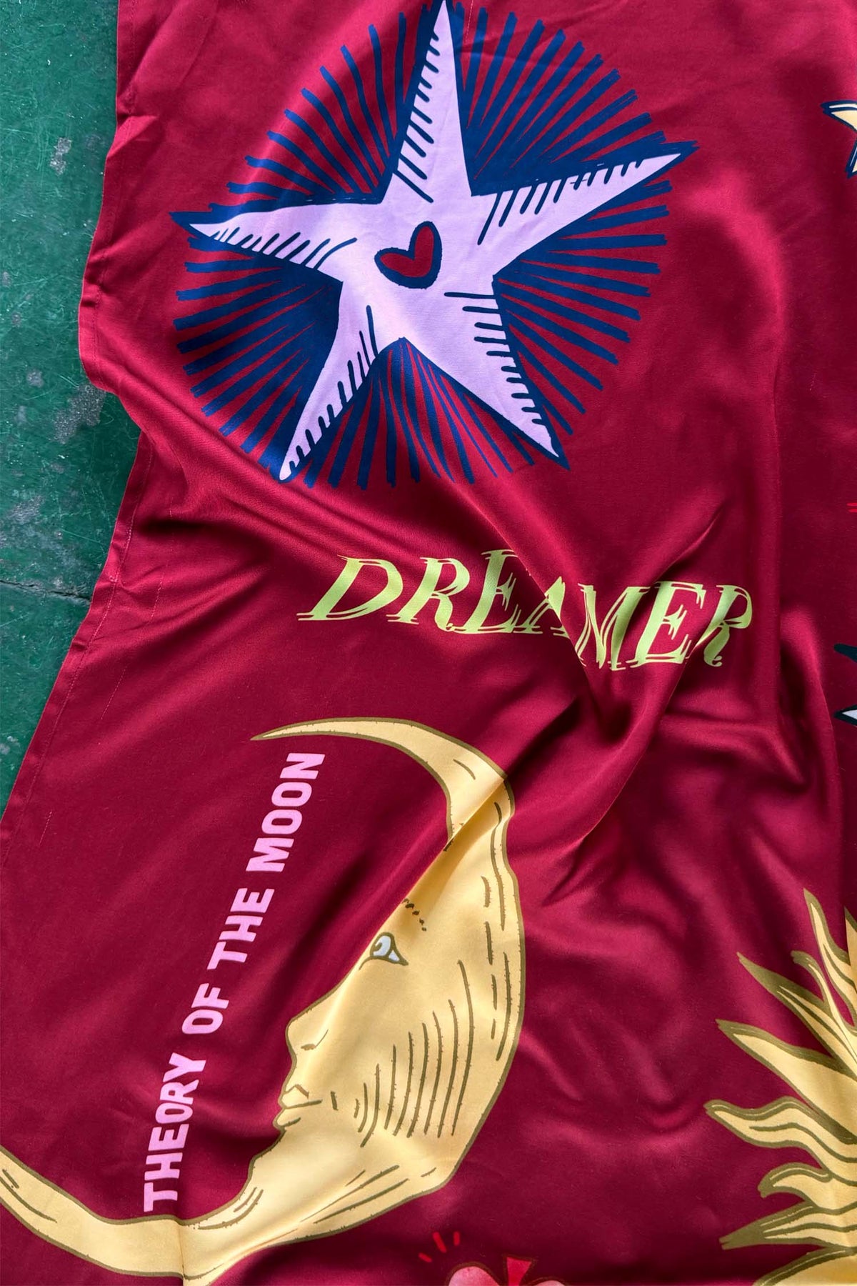 Burgundy Mystical Bandana