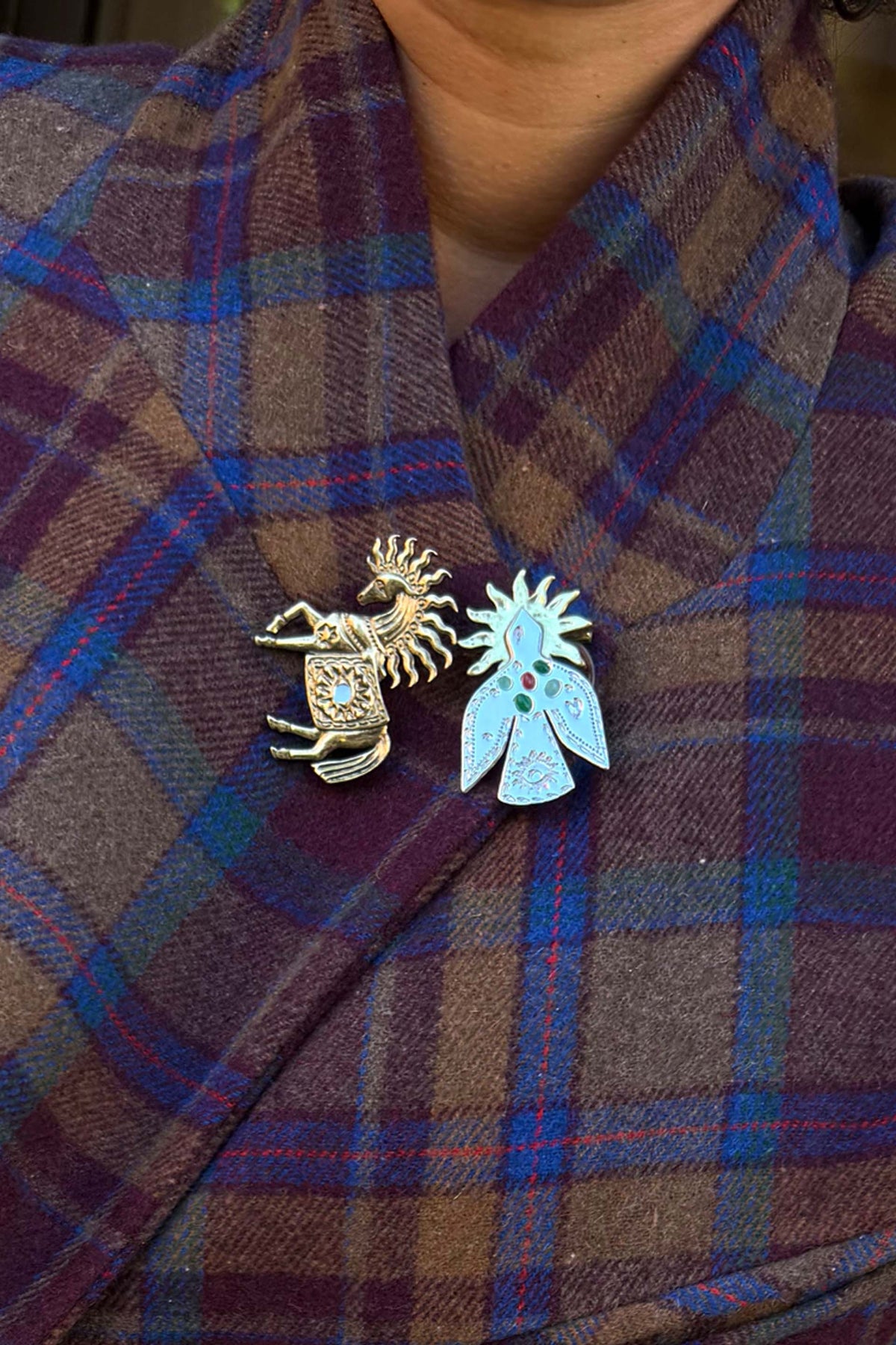 Deloris Bird Broach