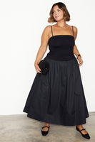 Thumbnail for Black Lola Mid-axi Dress