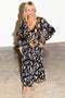 Black Paradise Leopard Darcey Dress