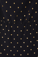 Thumbnail for Black Plisse Mini Tilly Dress