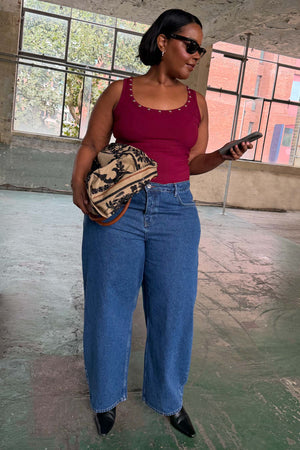 caption_Model is 5ft6” and wears UK size 18/ US 14