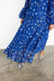 Blue Running Wild Paisley Bibi Dress